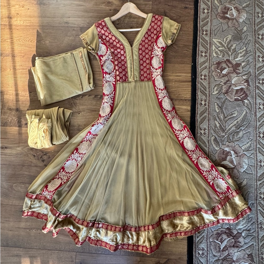 Indian/Pakistani Anarkali Salwar Suit 3Pieces Suit